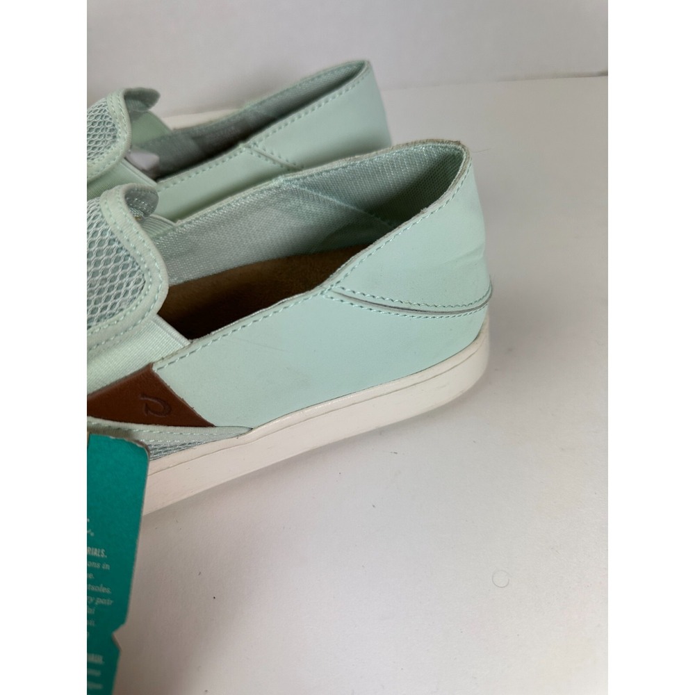Olukai Pehuea Slip On Mesh Sneakers 20271-3GER Drop in Heel Shoes Womens Size 10 - Picture 14 of 16